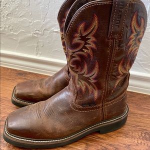 Ariat Steel Toe Boots 8.5D